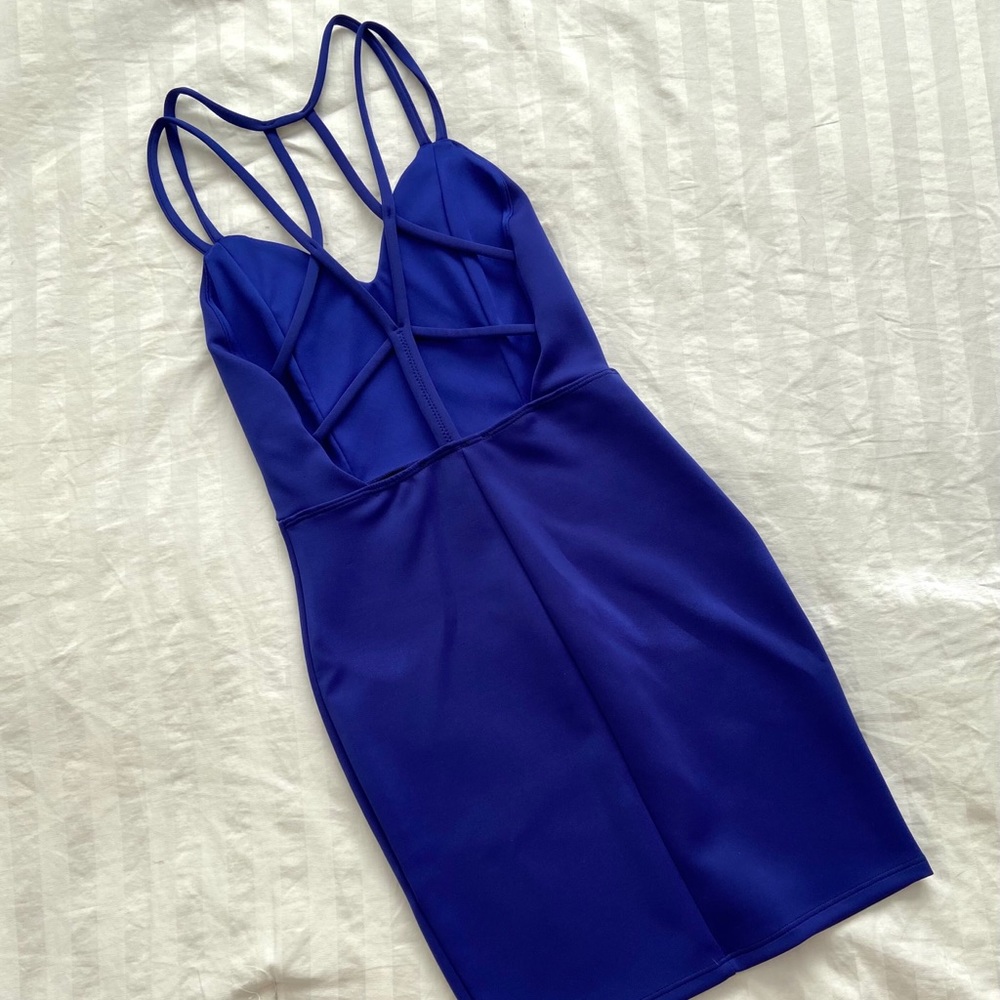 Royal Blue Holiday Dress